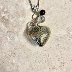 4 Statement necklace(s) bundle silver and gold